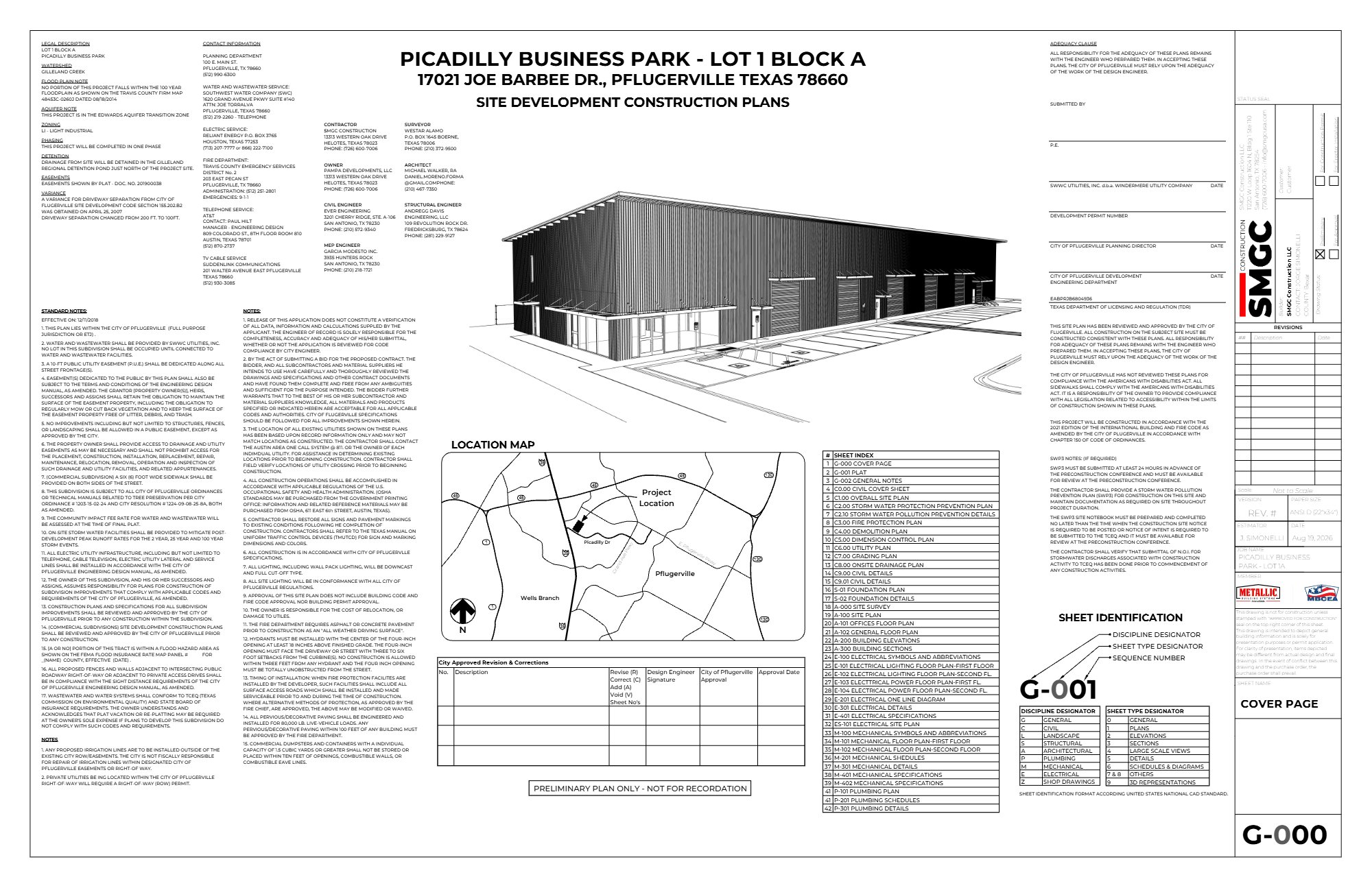 PICA 1 — Cover